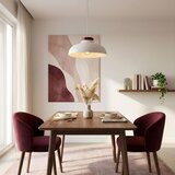  luster na sajli basca 1xE27/15W/230V krem/bordo | Eponuda.com