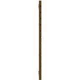  Stensko posteljno vzglavje medeno rjavo 166x3x91,5 cm borovina, (20737858) | Shoptok.si