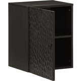 Maison Chic Stenska Kopalniška omarica - Kopalniški kabinet črna 38x33x48 cm trden mangov les, (21794465) | Shoptok.si