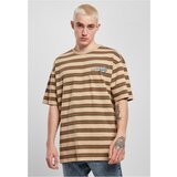 Starter Black Label Starter Look for the Star Striped Oversize Tee unionbeige/darkolive/bark | Shoptok.si