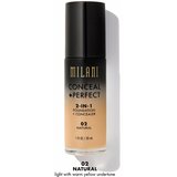 Milani conceal + perfect 2-in-1 puder za lice 02 perf natural Cene
