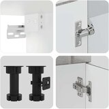  11-dijelni set kuhinjskih ormarića Lucca konstruiranog drva | shoptok.hr