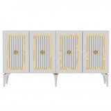 Woody Fashion Komoda Nora White Gold | ePonuda.com