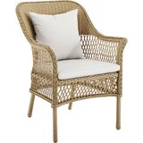 SUNFUN Vrtna fotelja Sophie (Š x D x V: 64 x 65,5 x 87,5 cm, Plastično pletivo, Bež boje, Mogu se slagati jedni na druge) Cijene