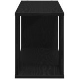  Set TV komoda Crni hrast 80 x 24 x 32 cm Konstruirano drvo | Eponuda.com