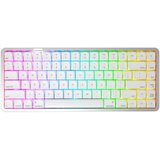 Akko air 01 low profile bežična mehanička tastatura 75%, cloud white Cene