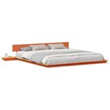  Konstrukcija postelje Rjava 200 x 200 cm les, (5000126426) | Shoptok.si