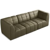 Makamii Kaki zelena sofa od imitacije kože 255 cm Aloha – | shoptok.hr
