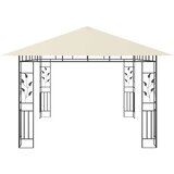  Sjenica s mrežom protiv komaraca 4 x 3 x 2,73 m krem 180 g/m² | shoptok.hr
