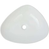vidaXL Umivaonik Trokutasti Keramički Bijeli 50,5x41x12 cm | shoptok.hr