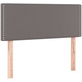  S oprugama i madracem sivi 90 x 200 cm od umjetne kože | shoptok.hr