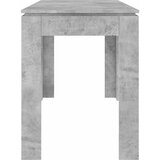  Blagovaonski stol boja betona 120x60x76 cm konstruirano drvo | shoptok.hr