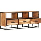 TV ormarić 110 x 30 x 45 cm od masivnog drva bagrema | shoptok.hr