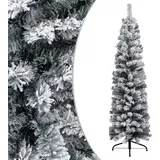 vidaXL Usko umjetno božićno drvce sa snijegom zeleno 150 cm PVC