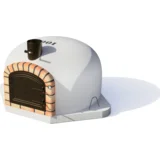 Pica peč Vulcano 100 cm - kotna
