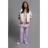 Coccodrillo Otroška jakna vijolična barva