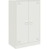 vidaXL Komoda bijela 67 x 39 x 107 cm čelična | shoptok.hr