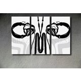  Ročno izdelana slika POP Art DJ 3-delna (POP ART slike) | Shoptok.si