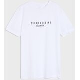 Sinsay Pamučna majica dugih rukava s natpisom | shoptok.hr