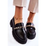 Gemre Leather Loafers Letters La.Fi | shoptok.hr