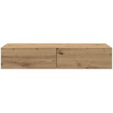 Zidna polica s ladicama umjetnički hrast 100x36x19 cm | shoptok.hr