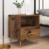 Noćni ormarić s ladicama 2 pcs Staro drvo 40 x 35 x 47.5 cm | shoptok.hr