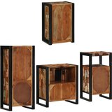  Set namještaja za kupaonicu 4 kom. Šareni 55 x 35 x 60 cm | shoptok.hr
