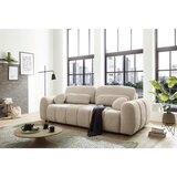 MID.YOU ZOFA S POSTELJNO FUNKCIJO, bež tekstil | Shoptok.si