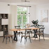  Noge za blagovaonski stol 2 kom Crne 50 x (72-73,3) cm Čelične | shoptok.hr
