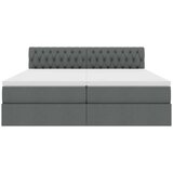  Postelja s shranjevanjem Temno siva 180 x 200 cm Umjetno usnje, (5000100778) | Shoptok.si