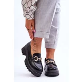 Kesi Women's leather slip-on moccasins Black Albie