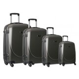  Set 4 abs kofera sanremo tamno siva | ePonuda.com