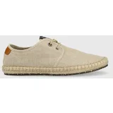 PepeJeans Espadrile TOURIST bež barva, PMS10316