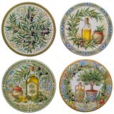 Signes Grimalt pogrinjki Podstavki Olive In Olje Bež Set 4 Bež Cene