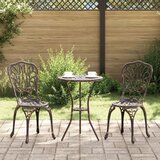 vidaXL 3-delni vrtni bistro set v bronasti litini, (22016512) | Shoptok.si