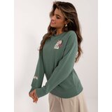 Sublevel Sweatshirt-D10600T02568E-khaki Cene