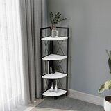 MID.YOU Kotni Regal Insasi 4, Bela, Črna | Shoptok.si