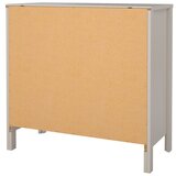 Tvilum Sivo-bež komoda 82x80x38 cm Madrid – | Shoptok.si