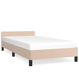  Okvir za krevet s uzglavljem bez madraca cappuccina 80x200 cm | shoptok.hr