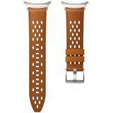 INF Zamenljivi del – Pas za Samsung Watch Ultra 47mm, silikon+PU, 22mm Brown, (5000382677) Cene