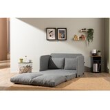 Atelier Del Sofa Dvosjed na razvlačenje Saga, 128 x 70 x 66 cm, Svijetlosiva | Eponuda.ba