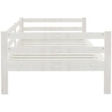  Dnevni ležaj od masivne borovine bijeli 90 x 200 cm | shoptok.hr