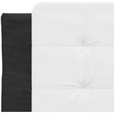  Okvir kreveta bez madraca Zadar crno-bijeli 90 x 200 cm umjetna koža | shoptok.hr