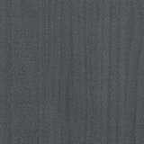  Posteljni okvir siv iz trdnega lesa 135x190 cm 4FT6, (20647392) | Shoptok.si
