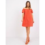 Fresh Made Dress-D73761M30145G-dark orange | Shoptok.si