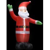  Ukrasni Djed Mraz na napuhavanje s LED svjetlima IP44 3 m | shoptok.hr