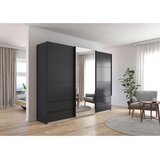 Premium Living Omara Z Drsnimi Vrati Elara, Temno Siva | Shoptok.si