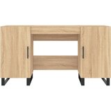 vidaXL Radni stol boja hrasta sonome 140x50x75 cm konstruirano drvo | shoptok.hr