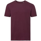 RUSSELL Burgundy Men's T-shirt Pure Organic | Shoptok.si