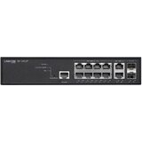  GS-2412P Managed L2+ Gigabit Ethernet (10 /100 /1000) Power over Ethernet (PoE) Black | shoptok.hr